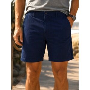 Polo Ralph Lauren Relaxed Fit Chino Shorts Mens 42 Navy Blue